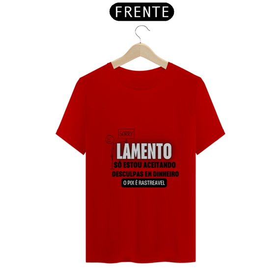 Camiseta Sorry