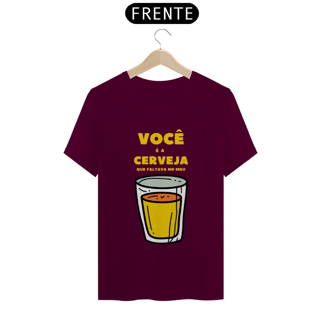 Nome do produto Camiseta Cerveja