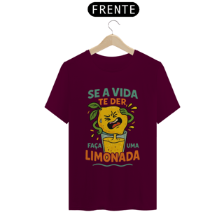 Nome do produto Camiseta Limonada