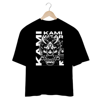 Nome do produtoCamiseta Oni Face Kami Wear - Oversized