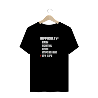 Nome do produtoDifficulty My Life - Escura - Plus Size