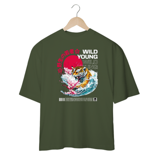 Nome do produtoCamiseta Wild & Young - Oversized