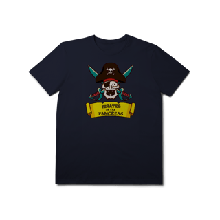 Nome do produtoCamiseta Piratas do Pâncreas – Anatomy Park Edition