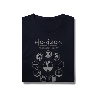 Nome do produtoCamiseta Horizon Forbidden West GAIA Protocol Black