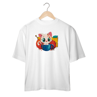 Nome do produtoCamiseta Gato de Xion – Stellar Blade Edition - Oversized