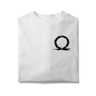 Nome do produto Camiseta God of War - Pocket Black Oversized