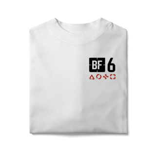 Nome do produtoCamiseta Battlefield 6 Classes - Oversized