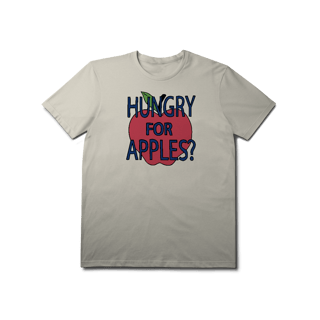 Nome do produtoCamiseta Hungry for Apples? – Jerry’s Pitch Edition