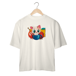 Nome do produtoCamiseta Gato de Xion – Stellar Blade Edition - Oversized