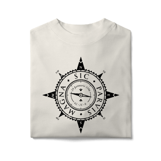 Nome do produtoCamiseta SIC PARVIS MAGNA Full – Uncharted Series - Oversized