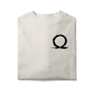 Nome do produto Camiseta God of War - Pocket Black Oversized