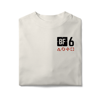 Nome do produtoCamiseta Battlefield 6 Classes - Oversized