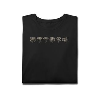Nome do produtoCamiseta Witcher Schools - Plus Size