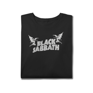 Nome do produtoCamiseta BLACK SABBATH LOGO CLÁSSICO – Eternal Legend Series - Plus Size
