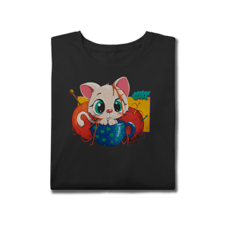 Nome do produtoCamiseta Gato de Xion – Stellar Blade Edition - Plus Size