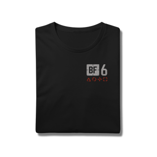 Nome do produtoCamiseta Battlefield 6 Classes Black