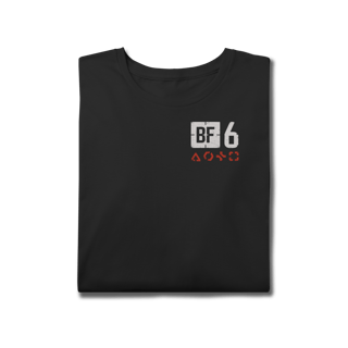 Nome do produtoCamiseta Battlefield 6 Classes Black - Plus Size