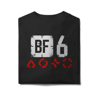 Nome do produtoCamiseta Battlefield 6 Classes Center Black - Oversized