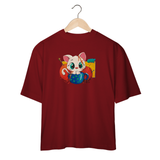 Nome do produtoCamiseta Gato de Xion – Stellar Blade Edition - Oversized