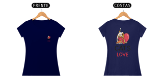 Nome do produto Camiseta Baby Love Cats Stare