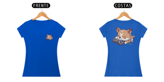 Nome do produto Camiseta Baby Look Dog Game