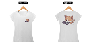 Nome do produto Camiseta Baby Look Dog Game