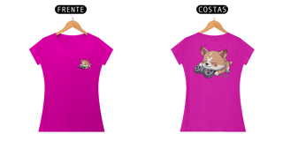 Nome do produto Camiseta Baby Look Dog Game