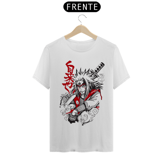 camiseta jiraya naruto
