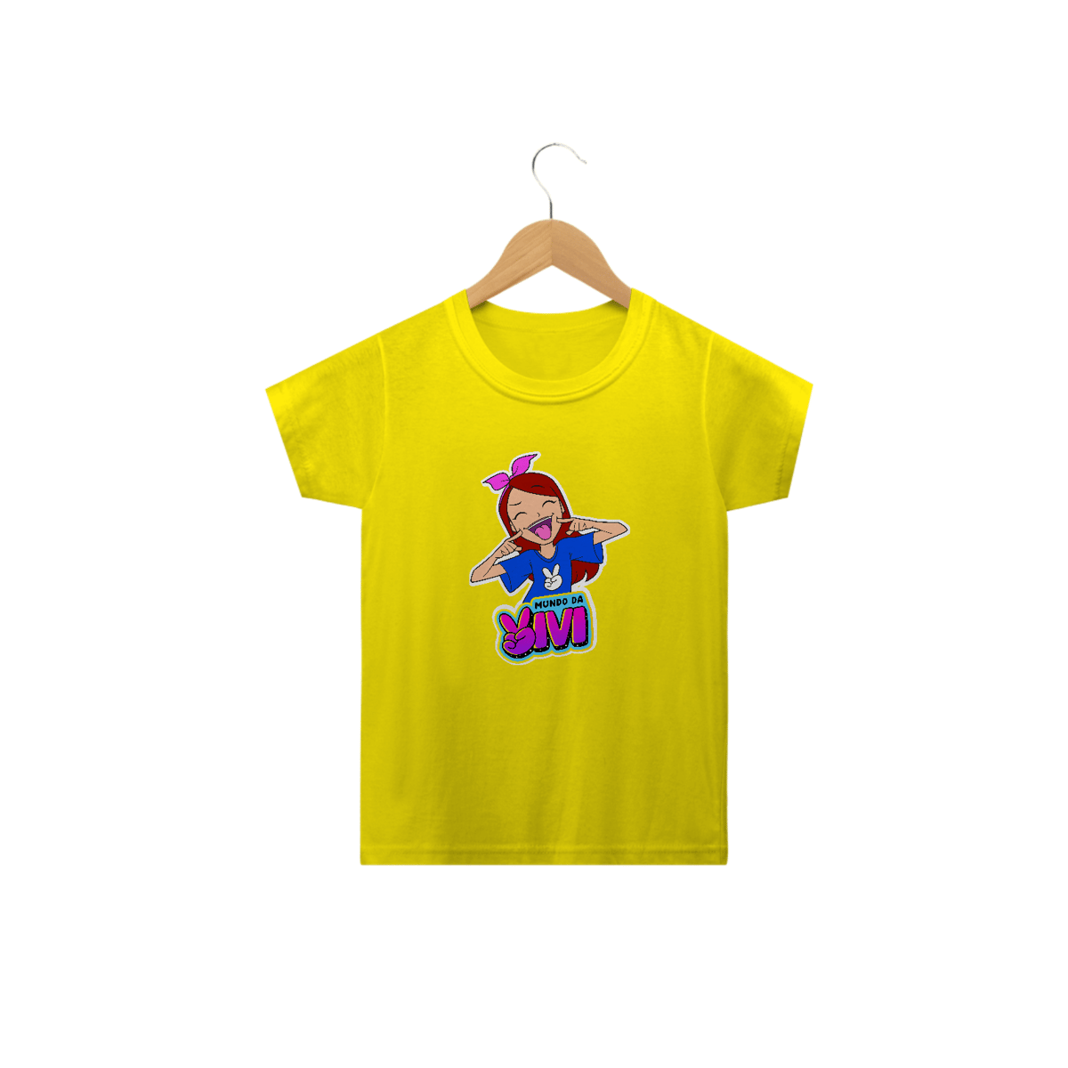 Nome do produto: CAMISETA MUNDO DA VIVI