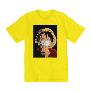 Nome do produto Camiseta Infantil One Piece Luffy