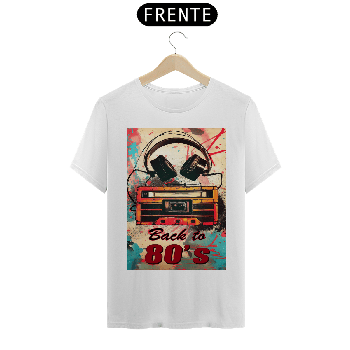 Nome do produto: Camiseta Back to 80