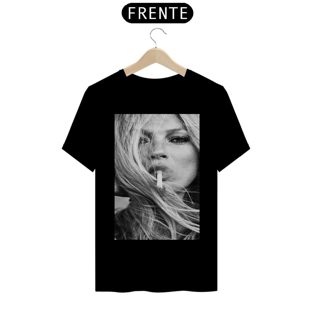 Nome do produto: Camiseta Kate Moss