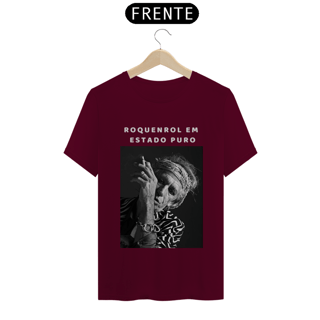 Nome do produto Camiseta Roquenrol em estado Puro
