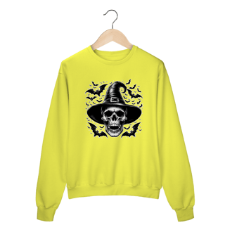Nome do produto Moletom Caveira Halloween