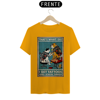 Nome do produto Camiseta Cat Tattoo Artist