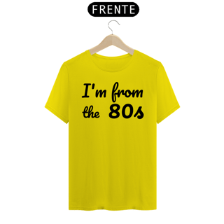 Nome do produto Camiseta Anos 80