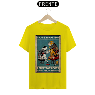 Nome do produto Camiseta Cat Tattoo Artist