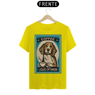 Nome do produto Camiseta Cachorro café