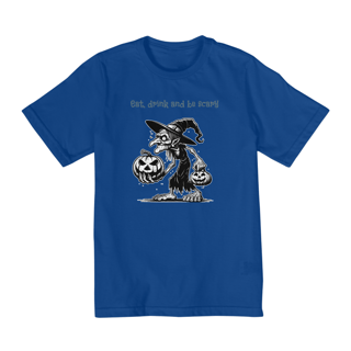 Nome do produto Camiseta Infantil Bruxa Halloween