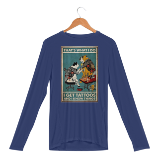 Nome do produto Camisa Manga Longa UV Cat Tattoo Artist