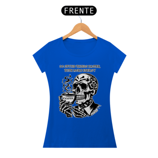 Nome do produto Baby Look Skull