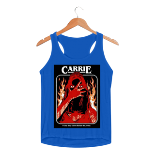 Nome do produto Regata DryFit Carrie a estranha