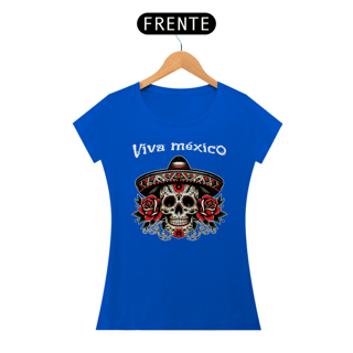 Nome do produto Baby Look Caveira Mexicana