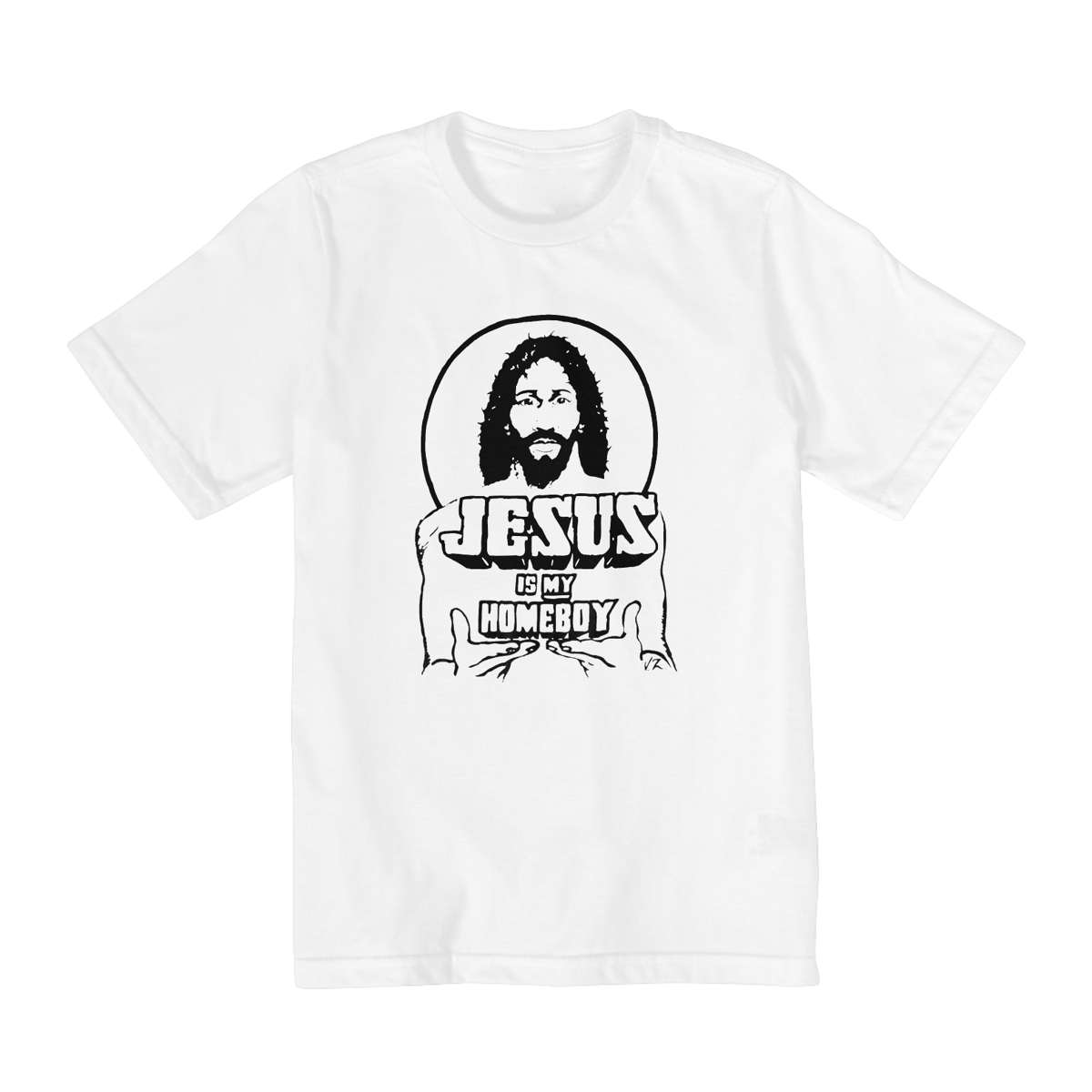 Nome do produto: Camiseta infantil Jesus Homeboy