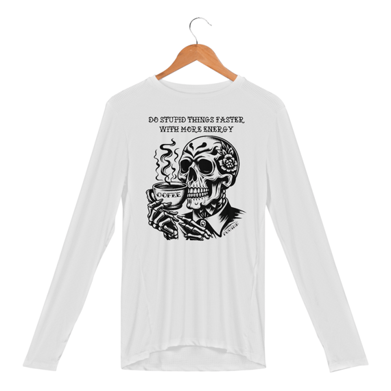 Camiseta Manga Longa UV Skull