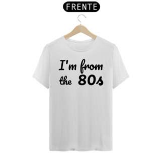 Nome do produto Camiseta Anos 80