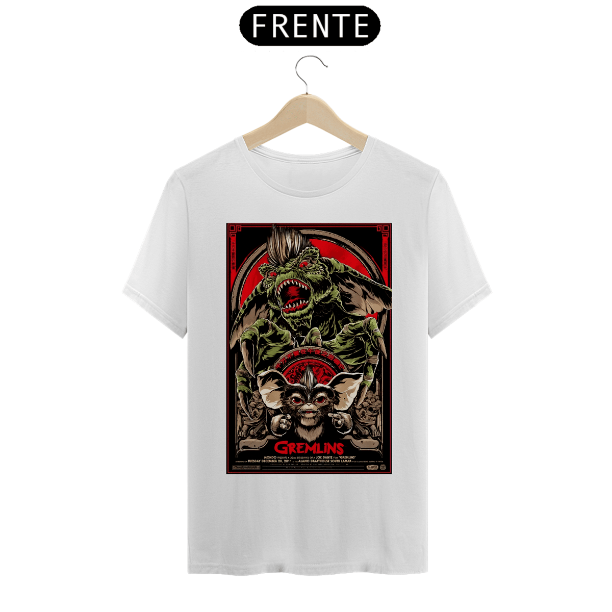 Nome do produto: Camiseta Gremilins