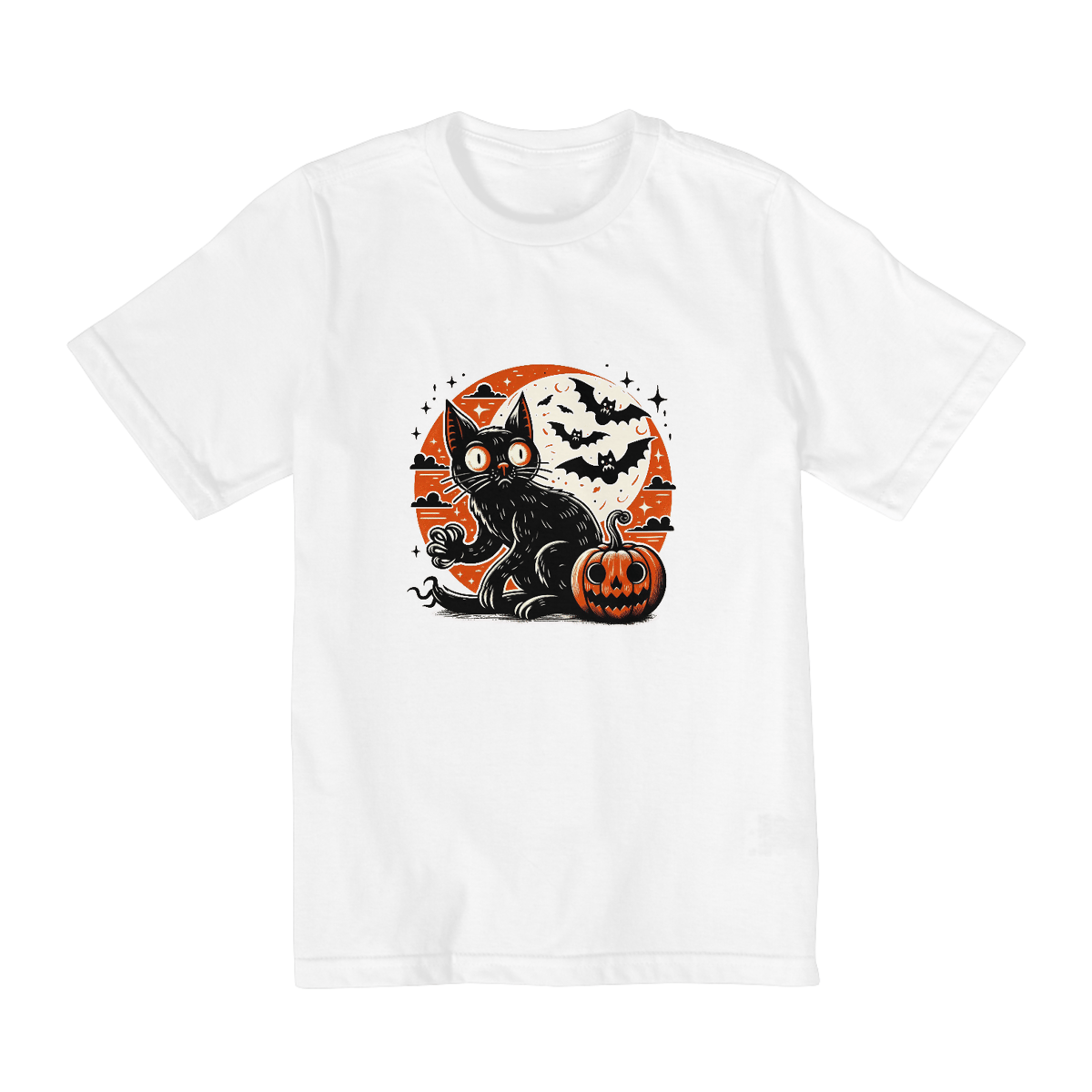 Nome do produto: Camiseta Infantil Halloween