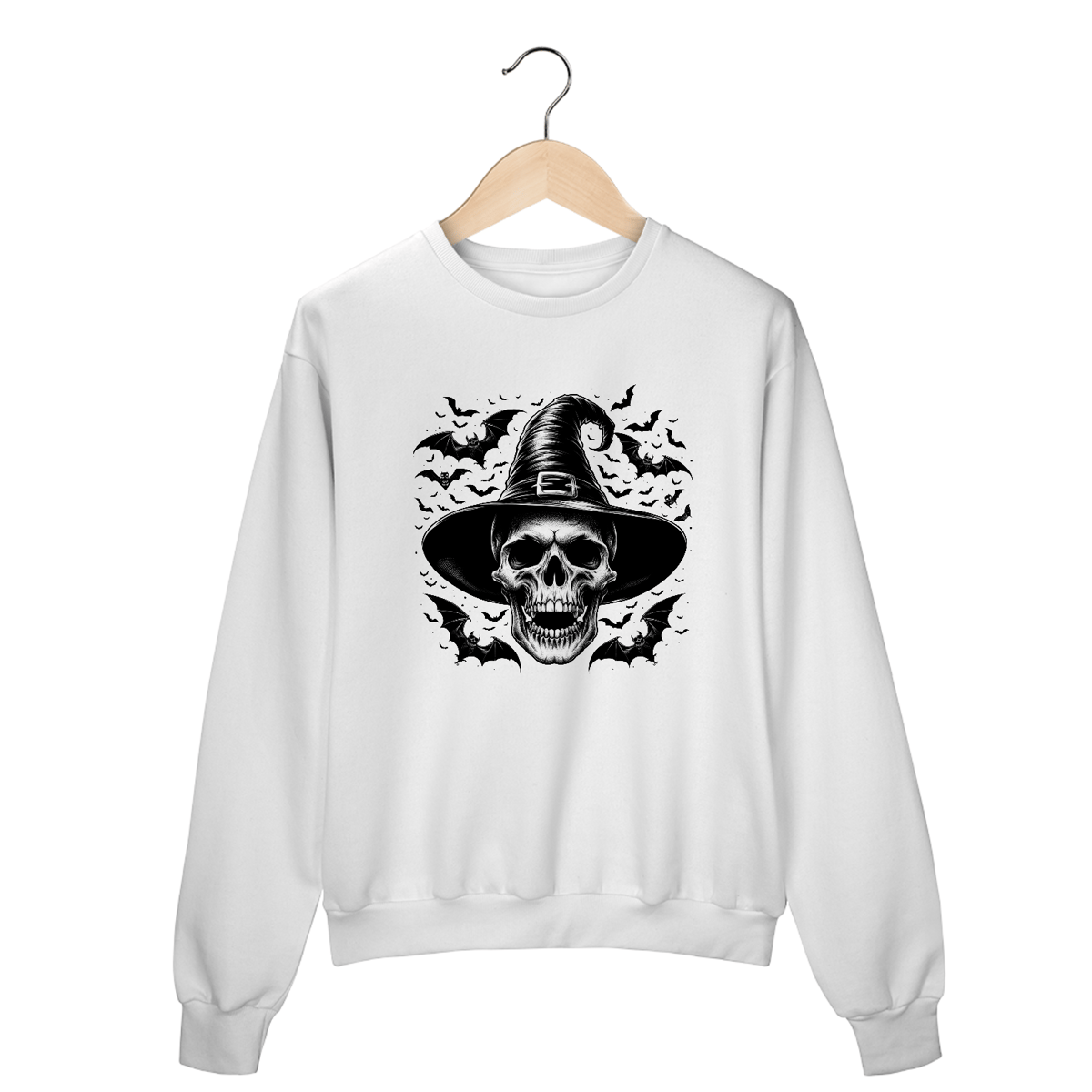 Nome do produto: Moletom Caveira Halloween