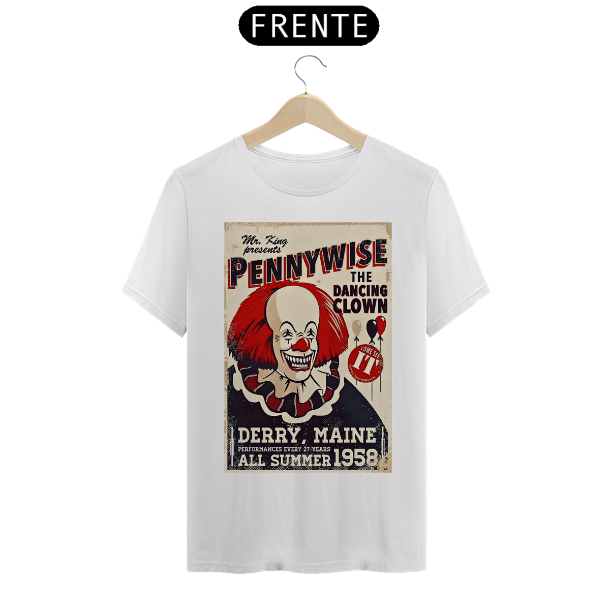 Nome do produto: Camiseta Pennywise